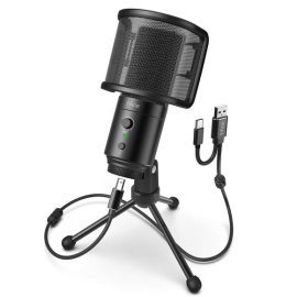 Fifine K683A USB Desktop PC Microphone with Pop Filter for Computer and Mac Price in Pakistan Specs ZahComputers