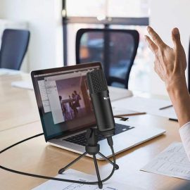 Fifine K730 USB Desktop Microphone F Recording Podcasting Condenser Microphone Price in Pakistan ZahComputers 01