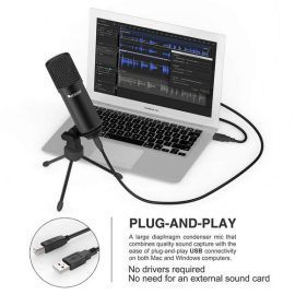 Fifine K730 USB Desktop Microphone F Recording Podcasting Condenser Microphone Price in Pakistan ZahComputers 02