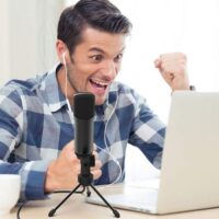 Fifine K730 USB Desktop Microphone F Recording Podcasting Condenser Microphone Price in Pakistan ZahComputers 03