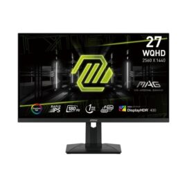 MSI Optix MAG274QRF-QD 27" WQHD 2560 x 1440 (2K) 1ms (GTG) 165 Hz 2 x HDMI, DisplayPort, USB-C NVIDIA G-Sync Compatible with Quantum Dot Technology Gaming Monitor