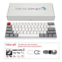 Skyloong SK61s Retro Red Switches PBT Keycaps 60 Mechanical Keyboard with RGB Backlit Bluetooth Wired Wireless Dual Mode Price in Pakistan ZahComputers 05