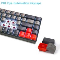 Skyloong SK68S Deep Grey Red Switches PBT Keycap 60 Hot Swap Mechanical Keyboard with RGB Backlit Bluetooth Wired Wireless Dual Mode Price in Pakistan ZahComputers 02