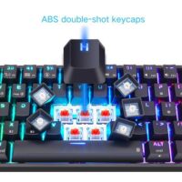 Skyloong SK68s Black Red Switches ABS Keycap 60 Mechanical Keyboard with RGB Backlit Bluetooth Wired Wireless Dual Mode Price in Pakistan ZahComputers 02