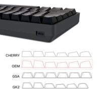 Skyloong SK68s Black Yellow Switches ABS Keycap 60 Mechanical Keyboard with RGB Backlit Bluetooth WiredWireless Dual Mode Price in Pakistan ZahComputers 04
