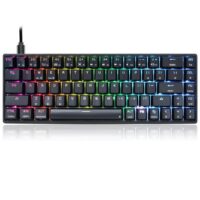 Skyloong SK68s Black Yellow Switches ABS Keycap 60 Mechanical Keyboard with RGB Backlit Bluetooth WiredWireless Dual Mode Price in Pakistan ZahComputers