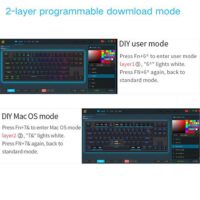 Skyloong SK87S Panda Brown Switches Gk1 Keycaps TKL Mechanical Keyboard with RGB Backlit Bluetooth Wired Wireless Dual Mode Price in Pakistan ZahComputers 04