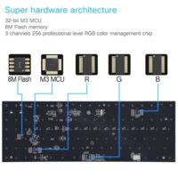 Skyloong SK87S Panda Brown Switches Gk1 Keycaps TKL Mechanical Keyboard with RGB Backlit Bluetooth Wired Wireless Dual Mode Price in Pakistan ZahComputers 05