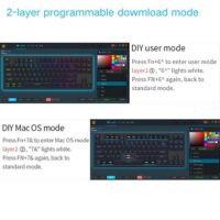 Skyloong SK87s Deep Grey Red Switches PBT Keycap TKL Mechanical Keyboard with RGB Backlit Bluetooth WiredWireless Dual Mode Price in Pakistan ZahComputers 04