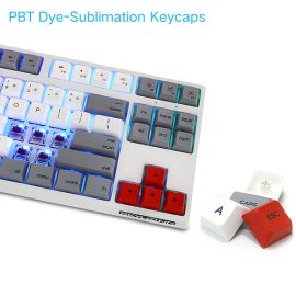 Skyloong SK87s Retro Brown Switches PBT Keycap TKL Mechanical Keyboard with RGB Backlit Bluetooth Wired Wireless Dual Mode Price in Pakistan ZahComputers 01