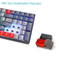 Skyloong SK96S Deep Grey Brown Switches PBT Keycaps Hot Swap Mechanical Keyboard with RGB Backlit Bluetooth Wired Wireless Dual Mode Price in Pakistan ZahComputers 02