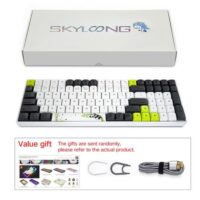 Skyloong SK96S Panda Red Switches GK1 Keycaps Hot Swap Mechanical Keyboard with RGB Backlit Bluetooth Wired Wireless Dual Mode Price in Pakistan ZahComputers 07