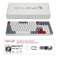 Skyloong SK96S Retro Brown Switches PBT Keycaps Hot Swap Mechanical Keyboard with RGB Backlit Bluetooth Wired Wireless Dual Mode Price in Pakistan ZahComputers 07