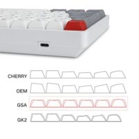 Skyloong SK96S Retro Red Switches PBT Keycaps Hot Swap Mechanical Keyboard with RGB Backlit Bluetooth Wired Wireless Dual Mode Price in Pakistan ZahComputers 04