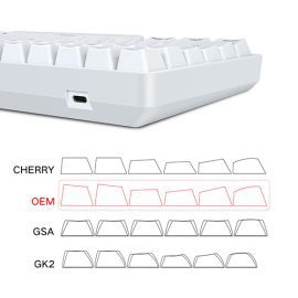Skyloong SK96S White Brown Switches ABS Keycaps Hot Swap Mechanical Keyboard with RGB Backlit Bluetooth Wired Wireless Dual Mode Price in Pakistan ZahComputers 04
