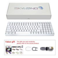 Skyloong SK96S White Red Switches ABS Keycaps Hot Swap Mechanical Keyboard with RGB Backlit Bluetooth Wired Wireless Dual Mode Price in Pakistan ZahComputers 07