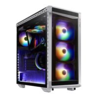XPG Battle Cruiser Super Mid Tower RGB Gaming Case White Price in Pakistan ZahComputers