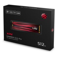 XPG GAMMIX S11 Pro 512GB PCIe Gen3x4 M.2 2280 Solid State Drive SSD Price in Pakistan ZahComputers