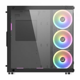 Xigmatek Aquarius Plus Tempered Glass ARGB Gaming Case Black Price in Pakistan ZahComputers 02