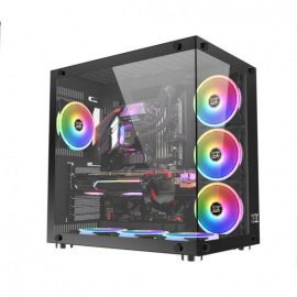 Xigmatek Aquarius Plus Tempered Glass ARGB Gaming Case Black Price in Pakistan ZahComputers