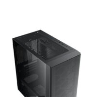 Xigmatek Oreo Tempered Glass ARGB Mini Tower Chassis Black Price in Pakistan 2