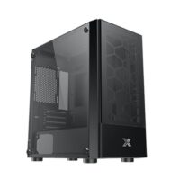 Xigmatek Oreo Tempered Glass ARGB Mini Tower Chassis Black Price in Pakistan 6