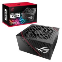 ASUS ROG STRIX 750G 750W ROG Heatsinks Axial tech Fan Design Dual Ball Fan Bearings 0dB Technology 80 PLUS Gold Certification Fully Modular Cables Power Supply Price in Pakistan ZahComputers