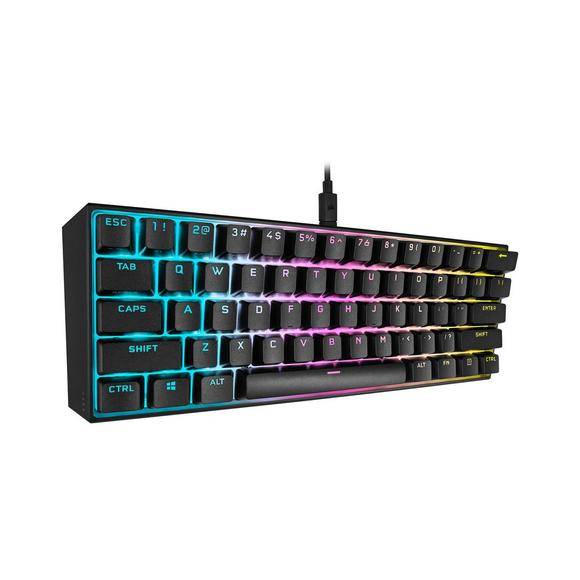 Buy Corsair K65 RGB MINI 60% Mechanical Gaming Keyboard CHERRY MX SPEED  Black Price in Pakistan