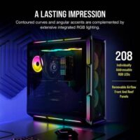 Corsair iCUE 5000T RGB Tempered Glass Mid Tower ATX PC Case Black Price in Pakistan Specs ZahComputers 03