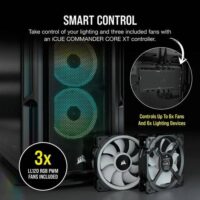 Corsair iCUE 5000T RGB Tempered Glass Mid Tower ATX PC Case Black Price in Pakistan Specs ZahComputers04