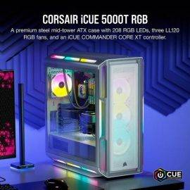 Corsair iCUE 5000T RGB Tempered Glass Mid Tower ATX PC Case Price in Paksitan ZahComputers 02