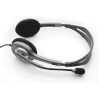 Logitech H110 Stereo 3.5mm Dual Plug Computer Headset Price in Pakistan ZahComputers 01