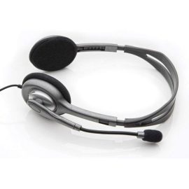 Logitech H110 Stereo 3.5mm Dual Plug Computer Headset Price in Pakistan ZahComputers 01