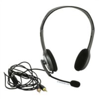 Logitech H110 Stereo 3.5mm Dual Plug Computer Headset Price in Pakistan ZahComputers