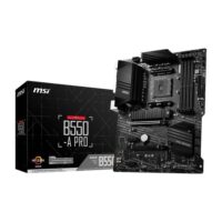 MSI PRO B550 A PRO AM4 AMD B550 SATA 6Gbs ATX AMD Motherboard Price in Pakistan ZahComputers