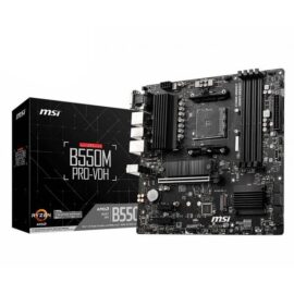 MSI PRO B550M PRO VDH AM4 AMD B550 SATA 6Gbs Micro ATX AMD Motherboard Price in Pakistan ZahComputers