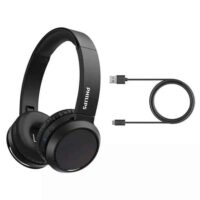 Philips 4000 Series USB Type C Bluetooth On ear Wireless Headphones TAH4205BK 00 Price in Pakistan 01