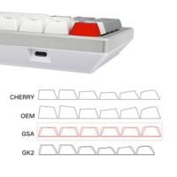 Skyloong SK84S Retro Red Switches PBT Keycaps Hot Swap Mechanical Keyboard with RGB Backlit Bluetooth Wired Wireless Dual Mode Price in Pakistan ZahComputers 01