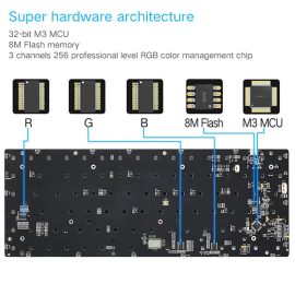 Skyloong SK84S Retro Red Switches PBT Keycaps Hot Swap Mechanical Keyboard with RGB Backlit Bluetooth Wired Wireless Dual Mode Price in Pakistan ZahComputers 03