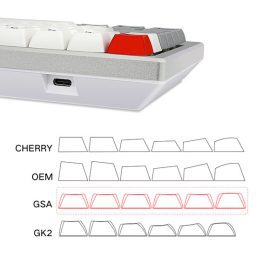 Skyloong SK84S Retro Yellow Switches PBT Keycaps Hot Swap Mechanical Keyboard with RGB Backlit Bluetooth Wired Wireless Dual Mode Price in Pakistan ZahComputers 03