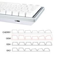 Skyloong SK84S White Red Switches ABS Keycaps Hot Swap Mechanical Keyboard with RGB Backlit Bluetooth Wired Wireless Dual Mode Price in Pakistan ZahComputers 03
