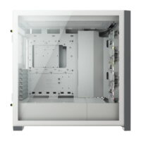 CORSAIR iCUE 5000X RGB Tempered Glass Mid Tower ATX PC Smart Case White Price in Pakistan 02