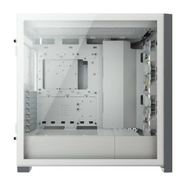 CORSAIR iCUE 5000X RGB Tempered Glass Mid Tower ATX PC Smart Case White Price in Pakistan 02