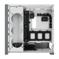 CORSAIR iCUE 5000X RGB Tempered Glass Mid Tower ATX PC Smart Case White Price in Pakistan 04