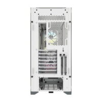 CORSAIR iCUE 5000X RGB Tempered Glass Mid Tower ATX PC Smart Case White Price in Pakistan 05