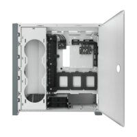 CORSAIR iCUE 5000X RGB Tempered Glass Mid Tower ATX PC Smart Case White Price in Pakistan 08