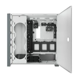 CORSAIR iCUE 5000X RGB Tempered Glass Mid Tower ATX PC Smart Case White Price in Pakistan 08