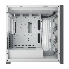 CORSAIR iCUE 5000X RGB Tempered Glass Mid Tower ATX PC Smart Case White Price in Pakistan 09
