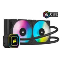Corsair Hydro Series iCUE H100i ELITE CAPELLIX 240mm Radiator Dual ML120 RGB PWM Fans Powerful iCUE Software Liquid CPU Cooler LGA 1700 Compatible Price in Paksitan Specs ZahComputers