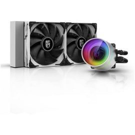DeepCool CASTLE 240EX ARGB WH ARGB Liquid CPU Cooler White Price in Paksitan ZahComputers